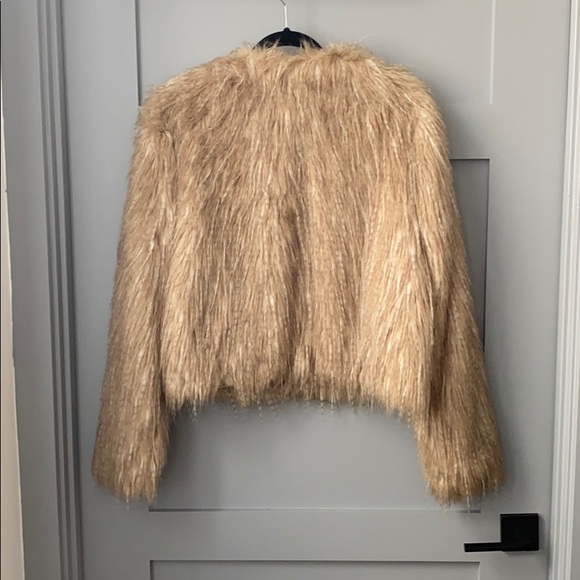 Faux fur Urban Code jacket/coat size 14 - Picture 2 of 4